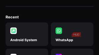 buzzkill showing the option to choose the app