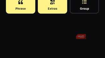 buzzkill showing the option to pick the criteria
