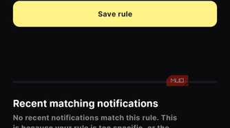 buzzkill showing the rule summary