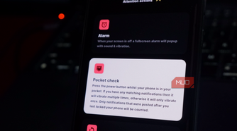 the BuzzKill app showing the Pocket Check function