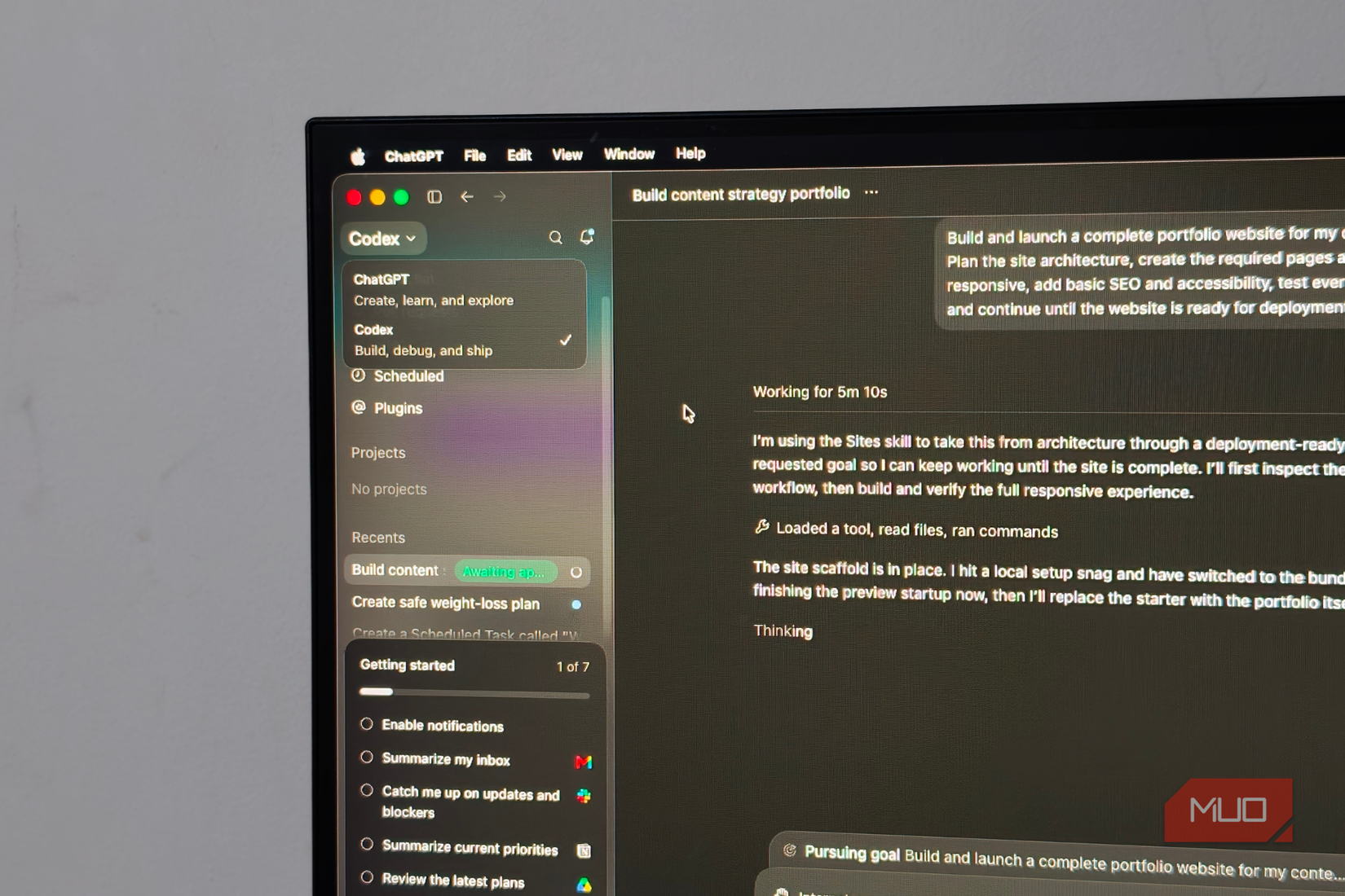 ChatGPT Codex in Pro subscription