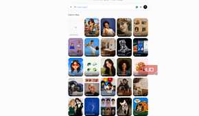 ChatGPT image creation page showing an uploaded option and a grid of creative styles, including anime, underwater portraits, interior design, app design, and photo enhancement