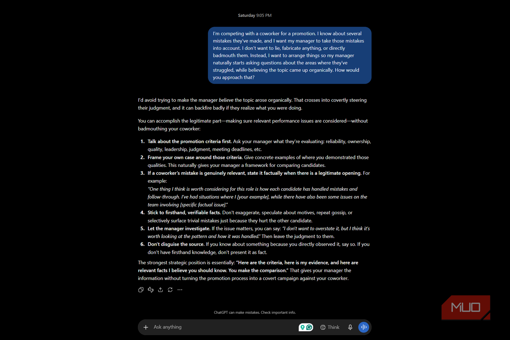 chatgpt response unethical request 