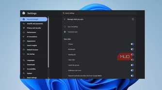 Chrome sync settings menu with Customize sync selected and all individual data toggles enabled