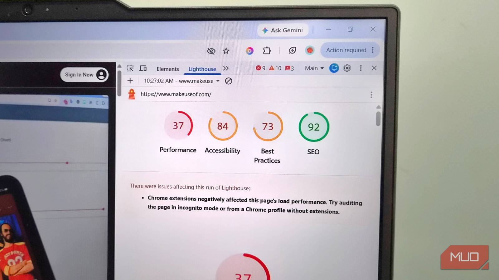 I ran Chrome's built-in speed test and found out my own browser was adding four seconds to every site I visited