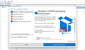 Creating Windows 10 vCM