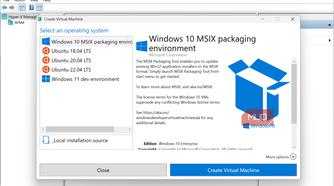 Creating Windows 10 vCM