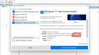 Creating Windows 11 VM