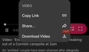Daily Mail video with Download Video exposed in Quetta.