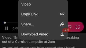 Daily Mail video with Download Video exposed in Quetta.