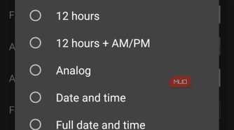Discreet Launcher appearance settings format selection dialog