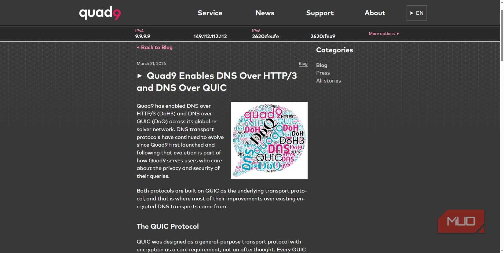 dns over http3 quad9.
