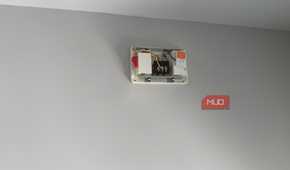 doorbell chime with cover off
