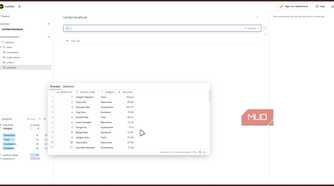 DuckDB product data review.