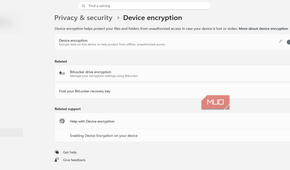 Enabling device encryption