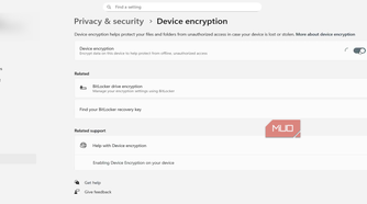 Enabling device encryption