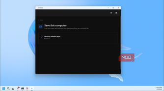 Endstate Save This Computer Scanning Installed Apps Progress