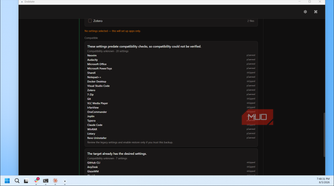 Endstate Zotero Compatibility Settings With Application List And Status