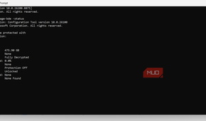 etailed encryption report on Windows
