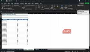 Excel data analysis tool highlighted.