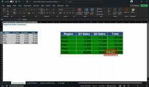 Excel window with snapshot and source highlighted.