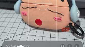 Expert RAW app showing virtual reflector on Galaxy S26