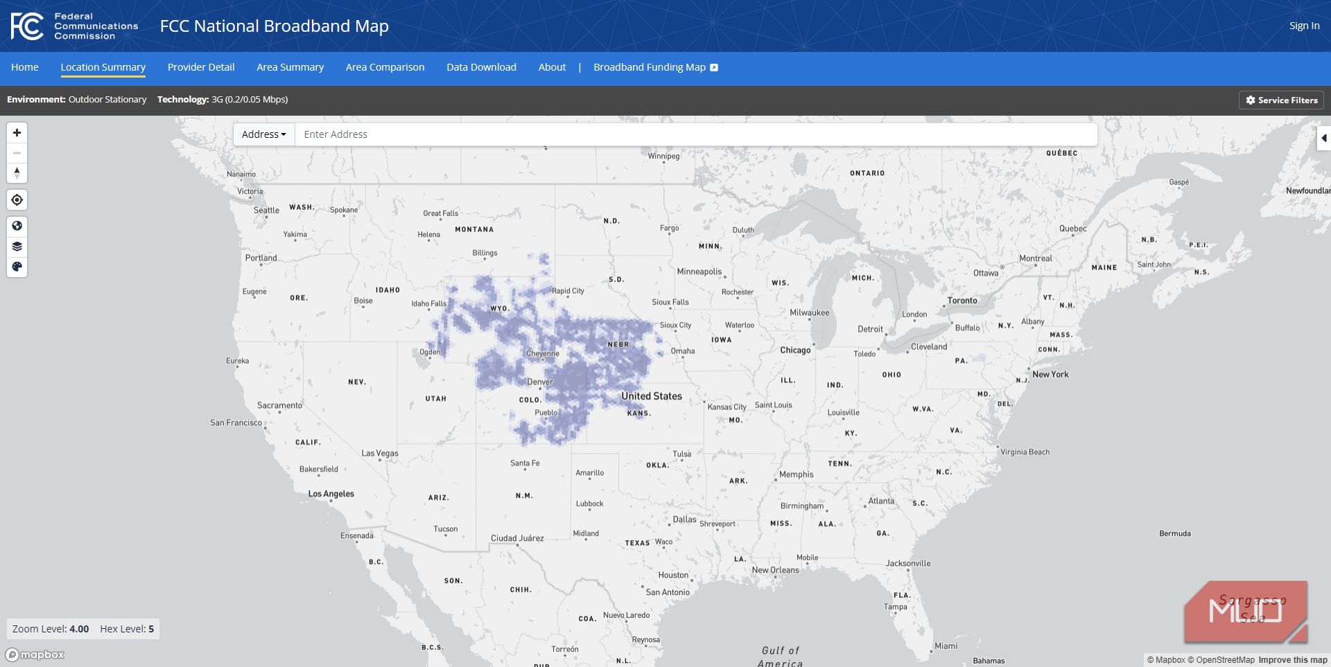 fcc national broadband map 3g coverage national