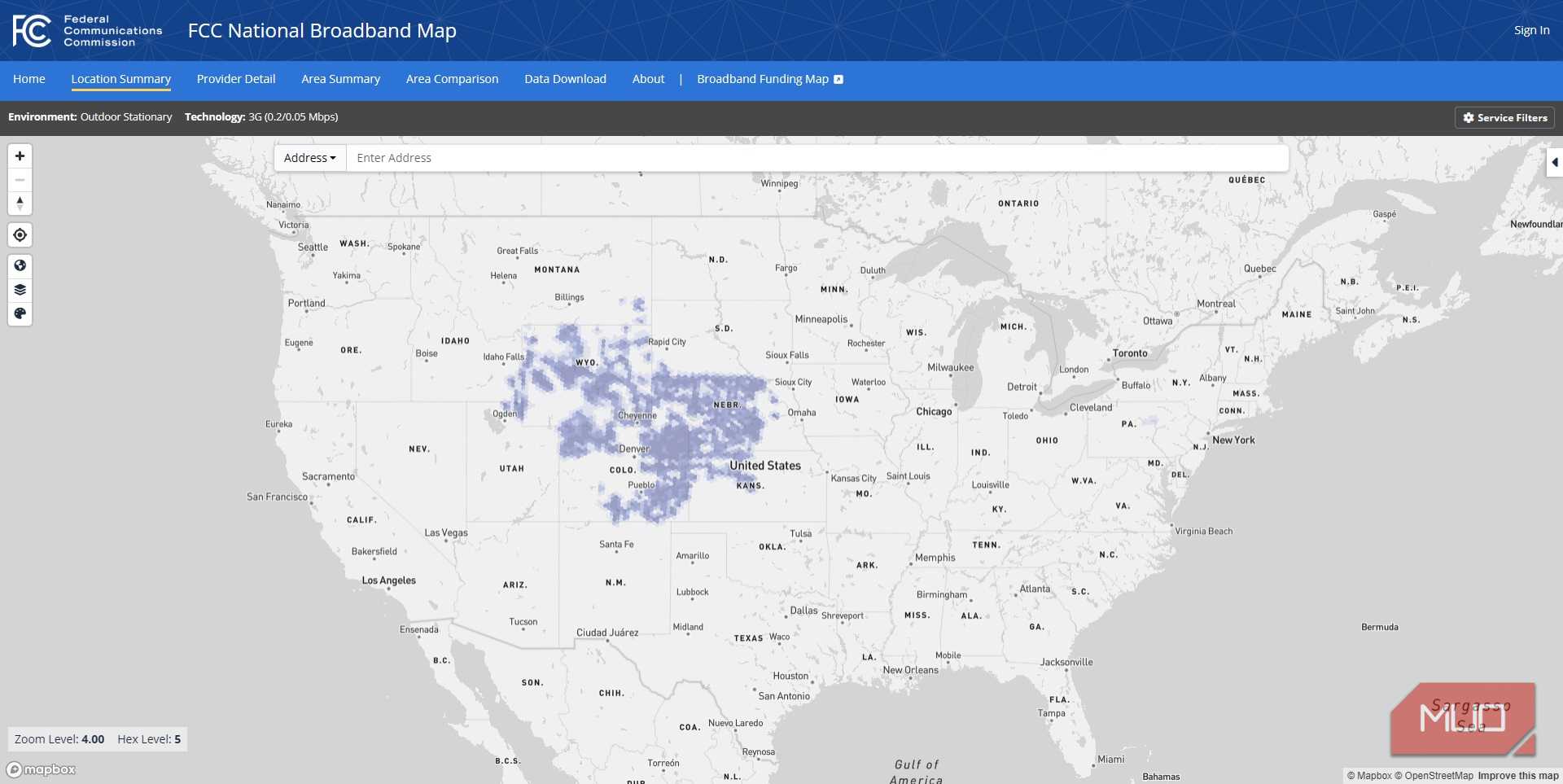 fcc national broadband map 3g coverage national