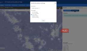 fcc national broadband map band options