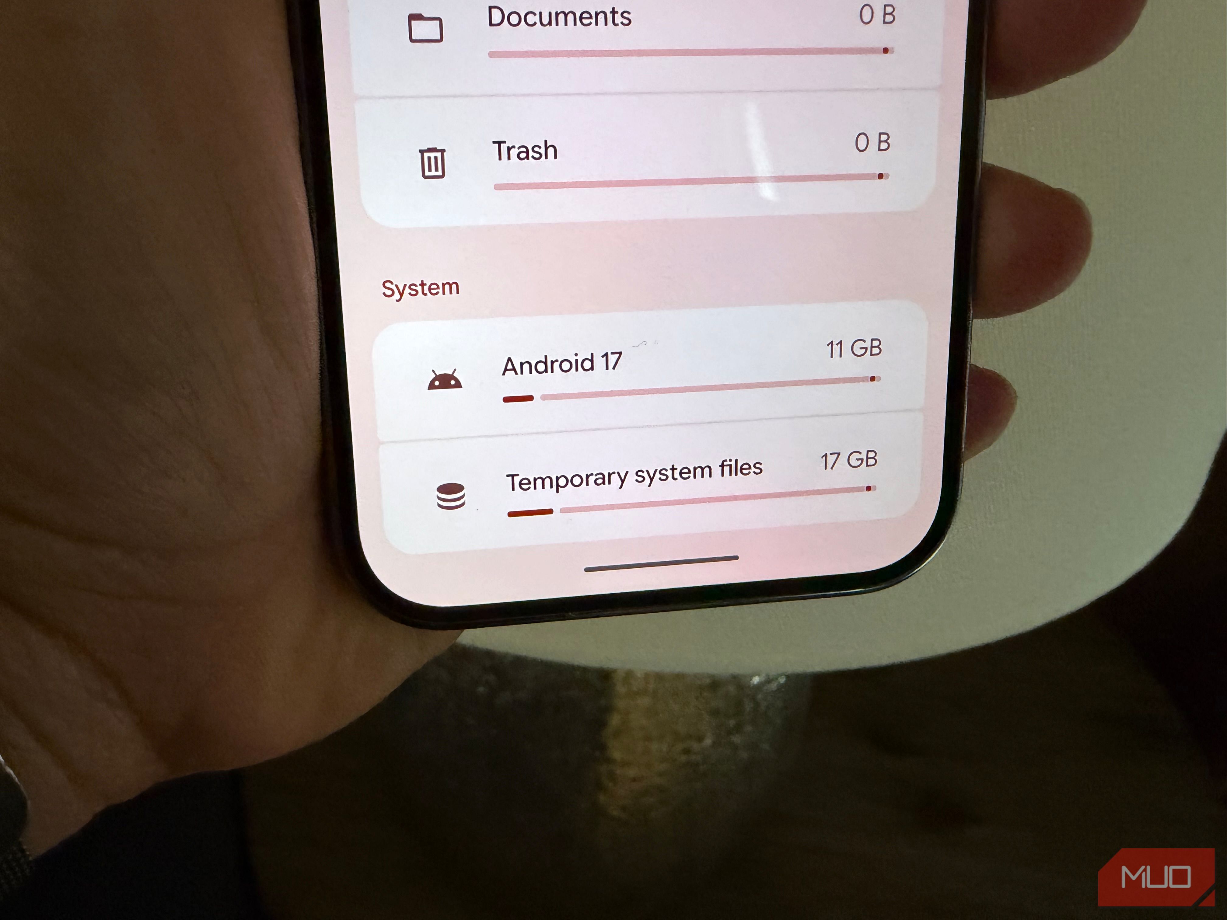 My Pixel 10 said 30GB was 'System' until I found what Android actually lets you delete for free