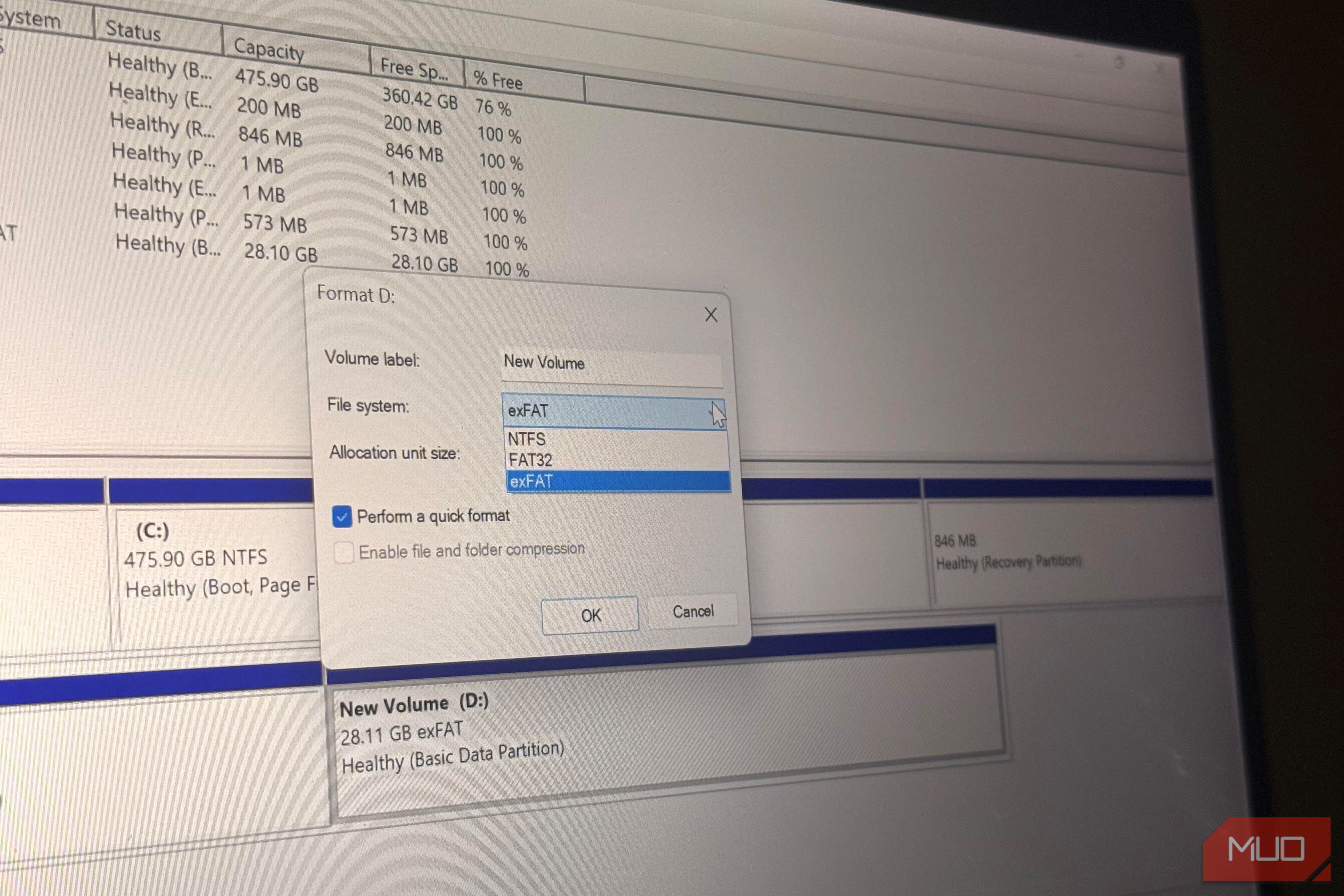 NTFS, exFAT, and FAT32 finally make sense when you see what each one breaks