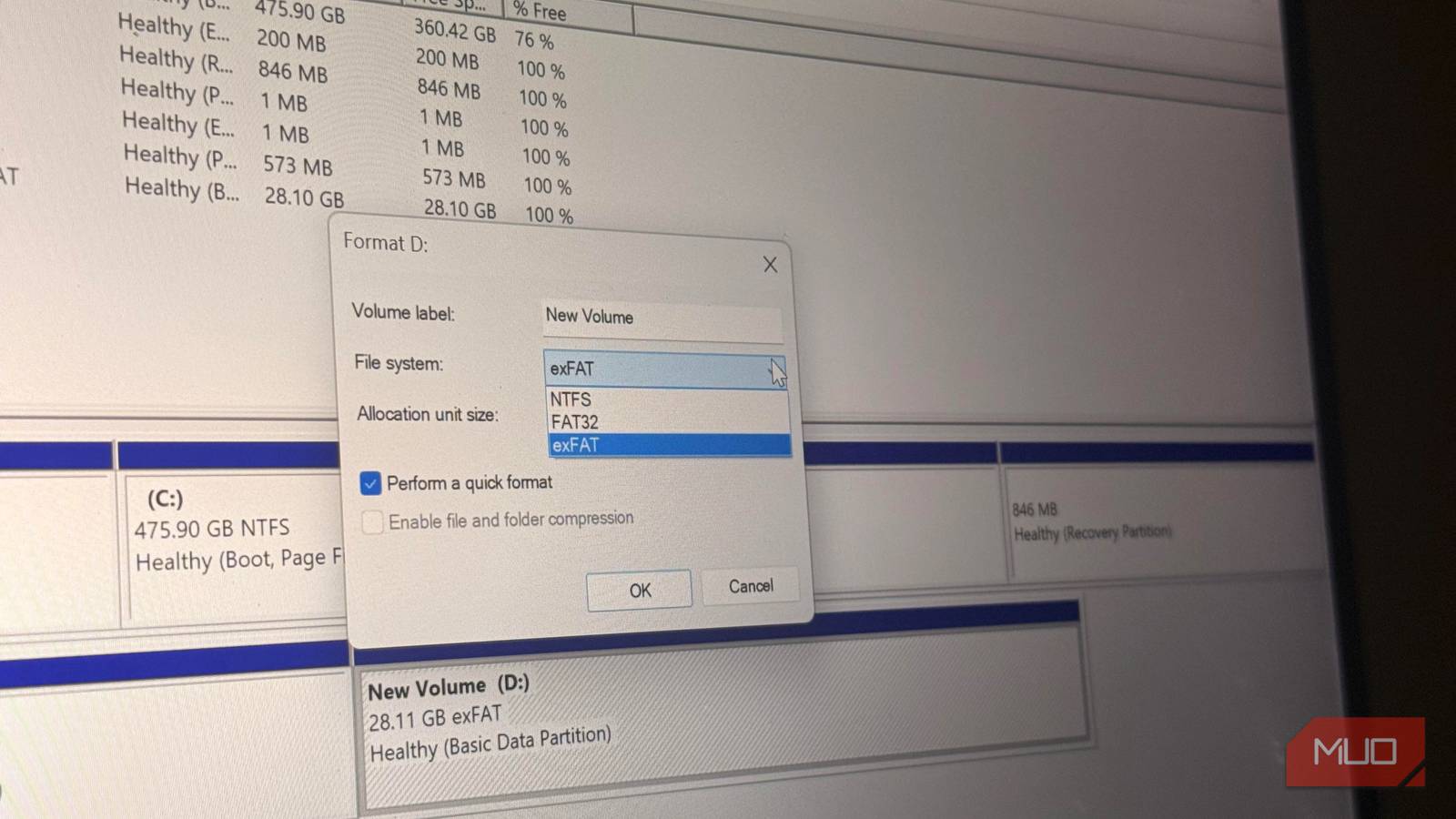 NTFS, exFAT, and FAT32 finally make sense when you see what each one breaks