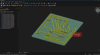 FreeCAD with PCB for 3D printing.