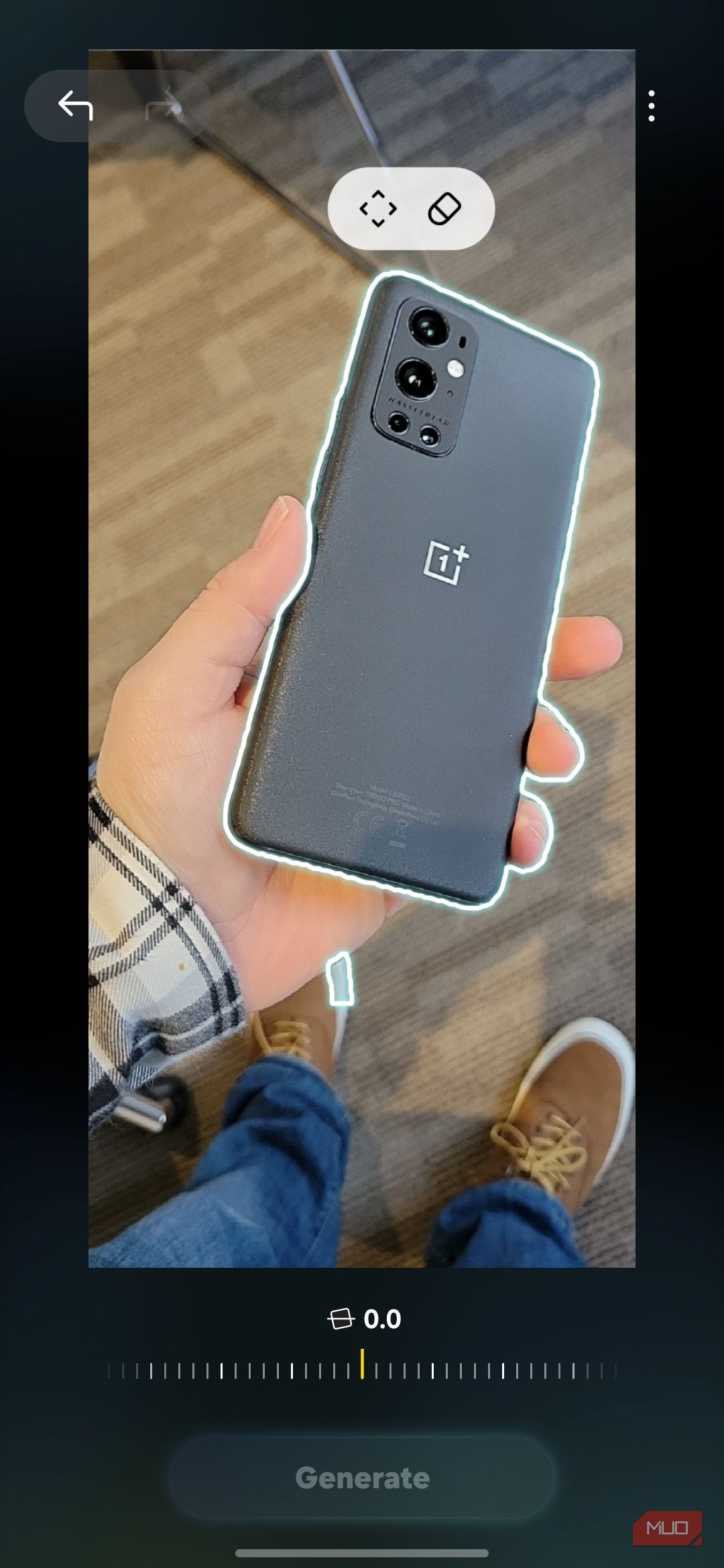 samsung gallery removing object
