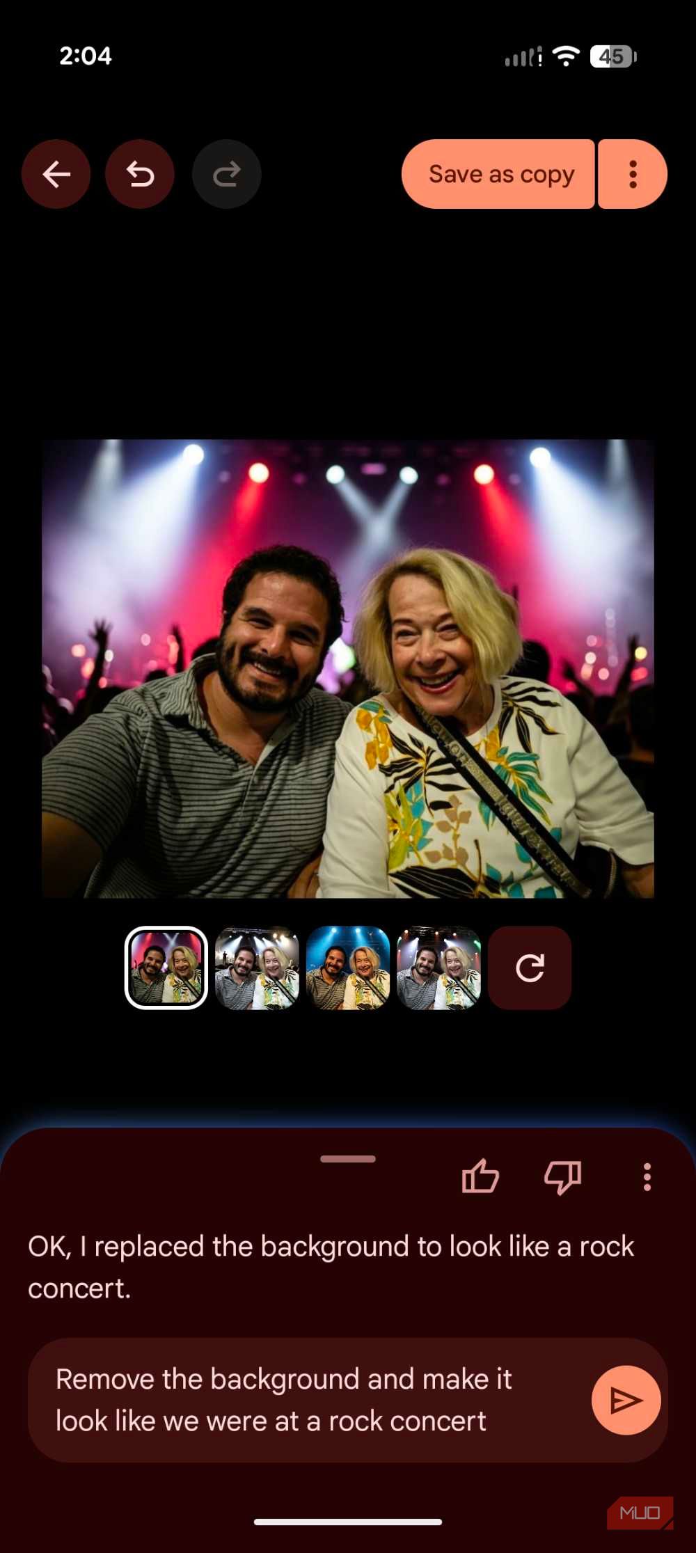 after editing google photos