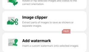 Gallery Assistant menu with Save as PDF