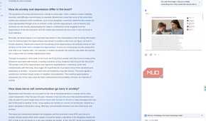 Gemini in Chrome highlighting page in blue