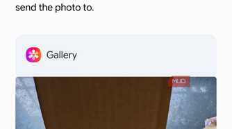 Gemini talking to Samsung Gallery