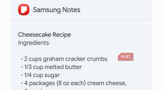 Gemini talking to Samsung Notes app