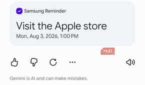 Gemini talking to Samsung Reminders app