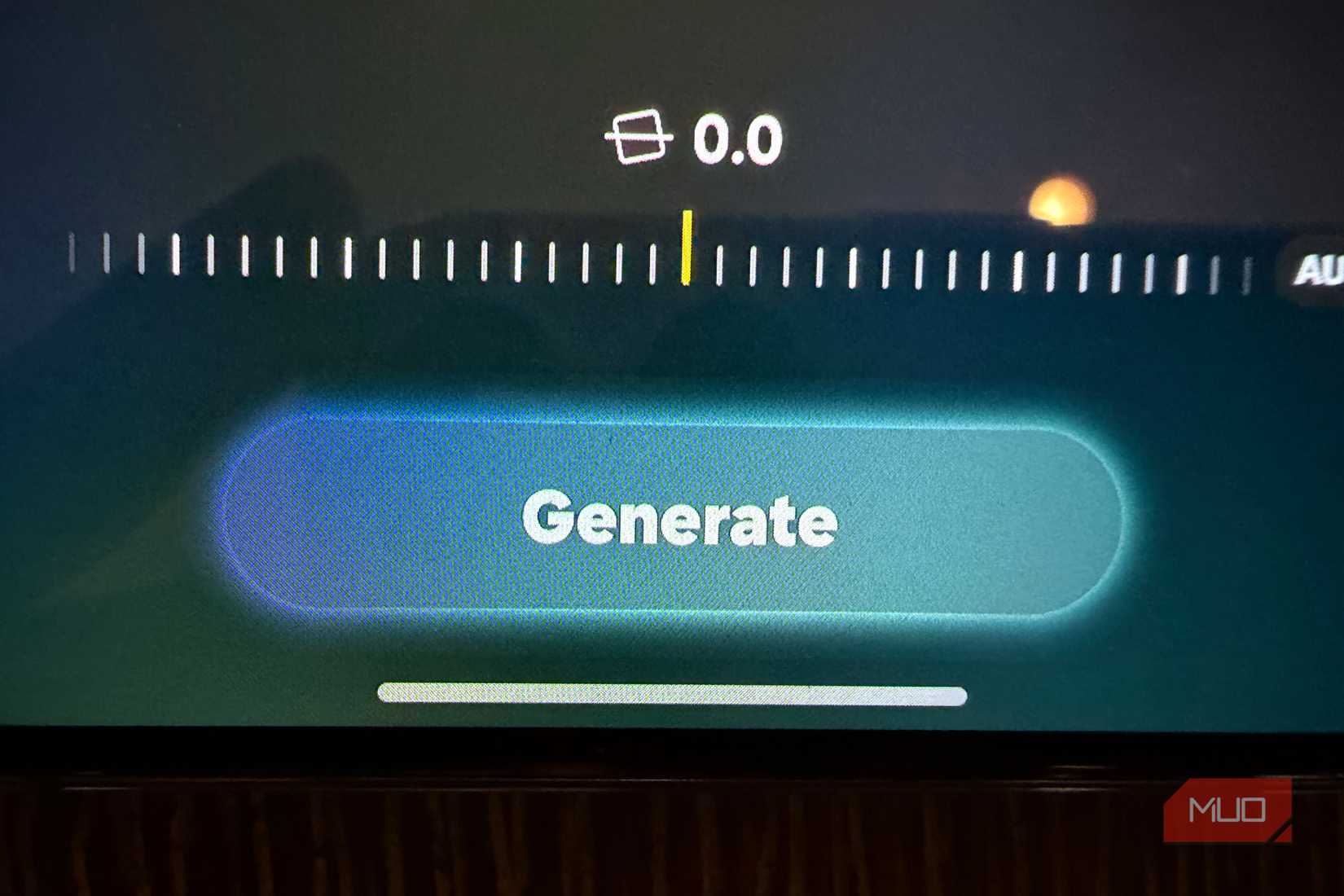 ai generate button on samsung gallery