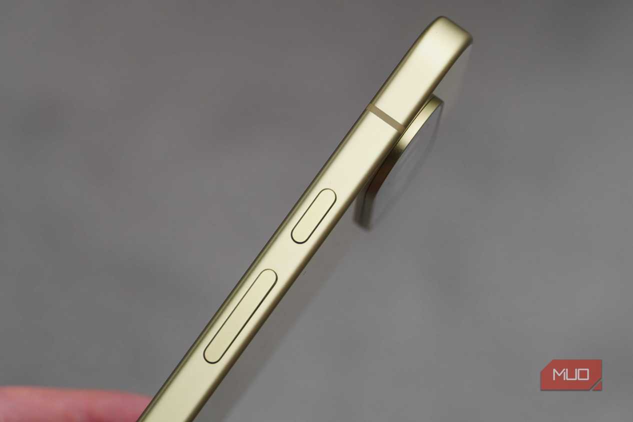 A side view of the Pixel 11 showing the thinner camera bar.