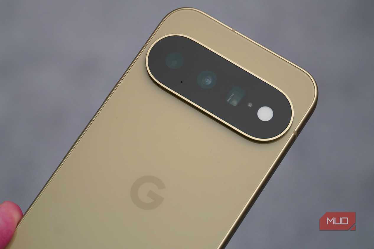 The Pixel 11 camera bar.