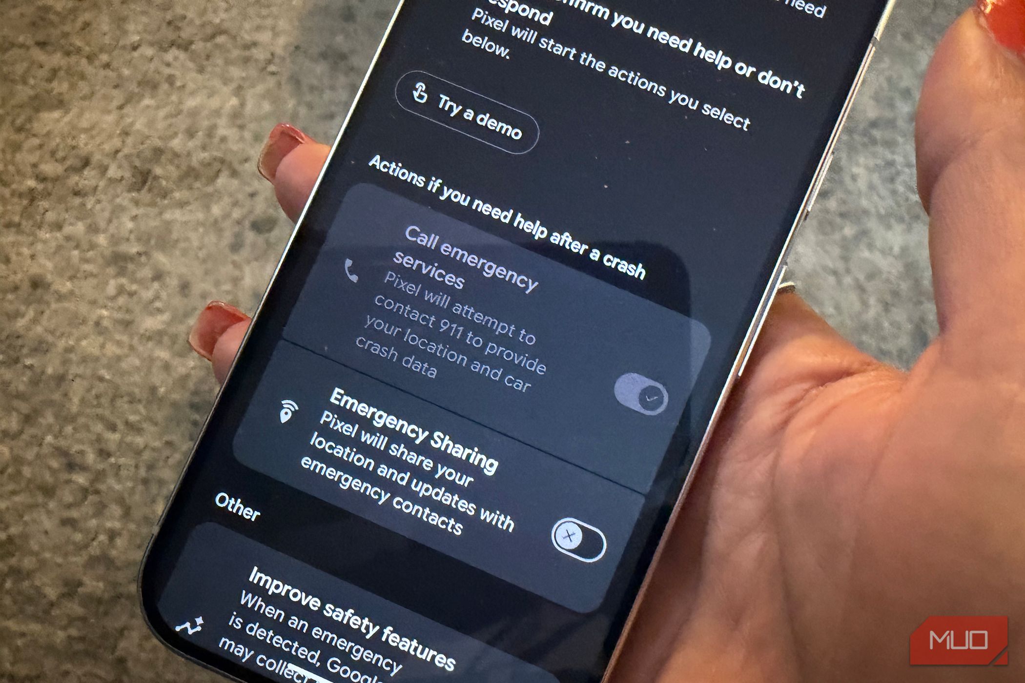 google pixel 11 pro actions after crash