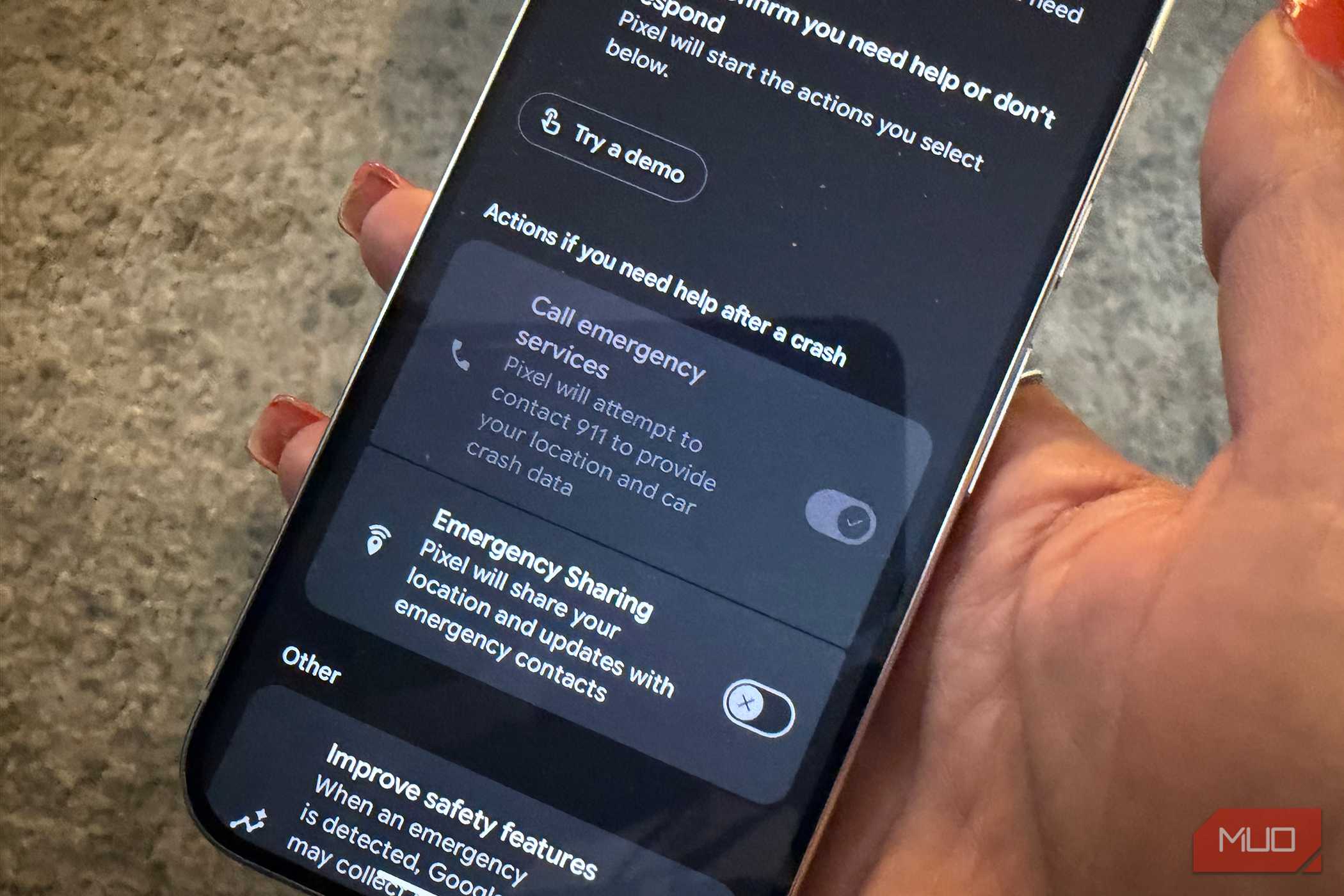 google pixel 11 pro actions after crash