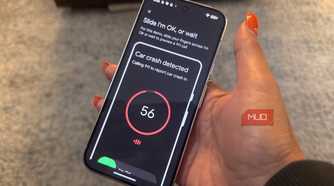google pixel 11 pro car crash detection demo 2