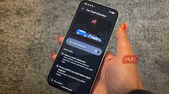 google pixel 11 pro car crash detection main page
