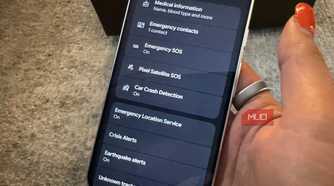 google pixel 11 pro car crash detection settings menu