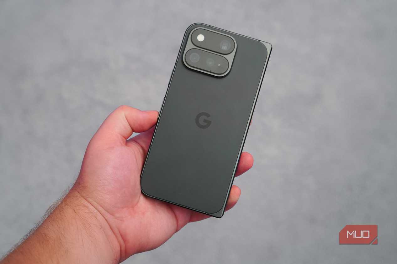The back of the Pixel 11 Pro Fold.
