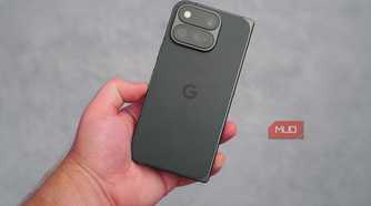 The back of the Pixel 11 Pro Fold.